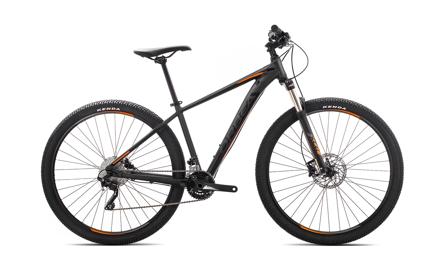 Фотография Велосипед Orbea MX 29 20 (2019) 2019 Черно-оранжевый